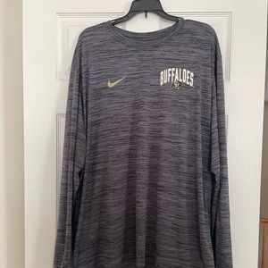Colorado Buffaloes (CU University of Colorado) 3XL  NikeDriFit long sleeve shirt